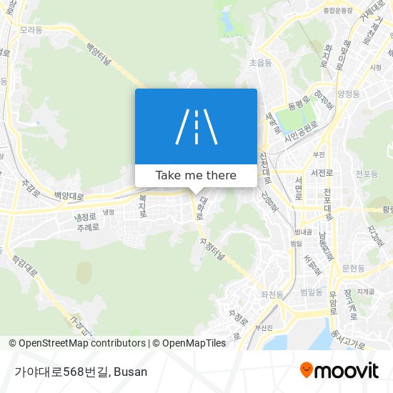 가야대로568번길 map