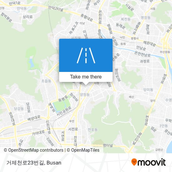 거제천로23번길 map