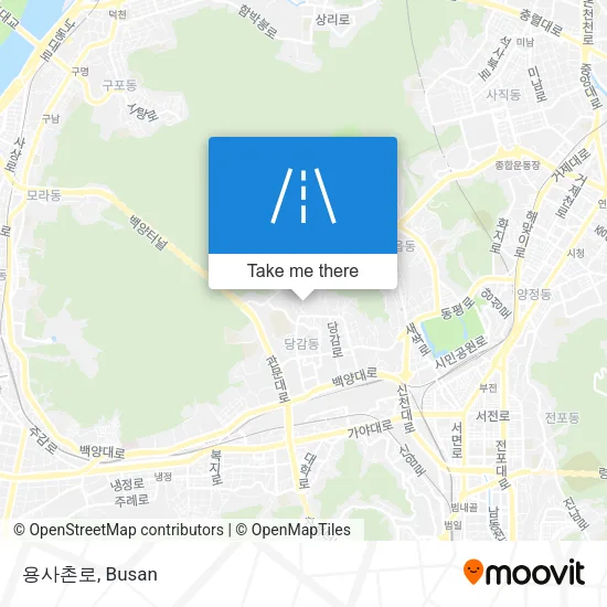 용사촌로 map