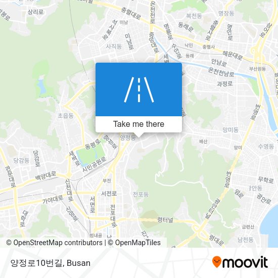 양정로10번길 map