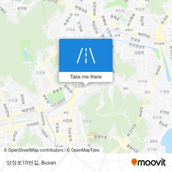 양정로10번길 map