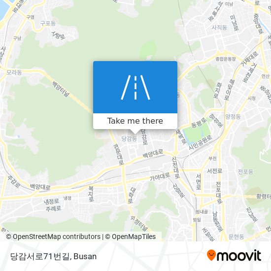 당감서로71번길 map