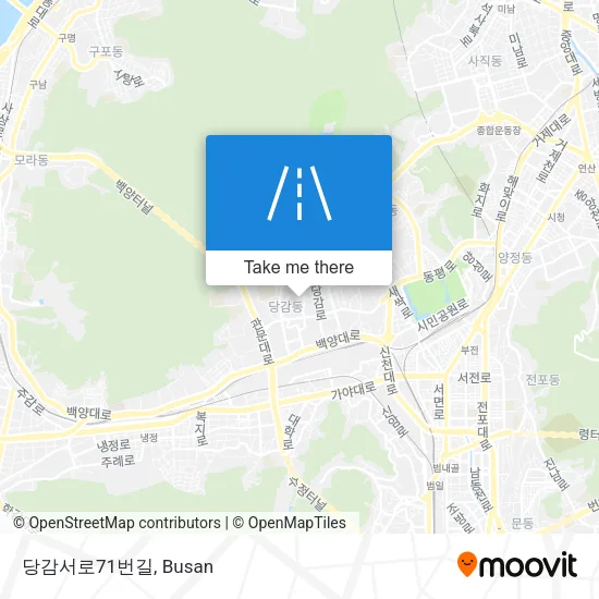 당감서로71번길 map