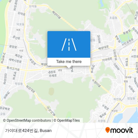 가야대로424번길 map