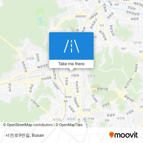 서전로9번길 map