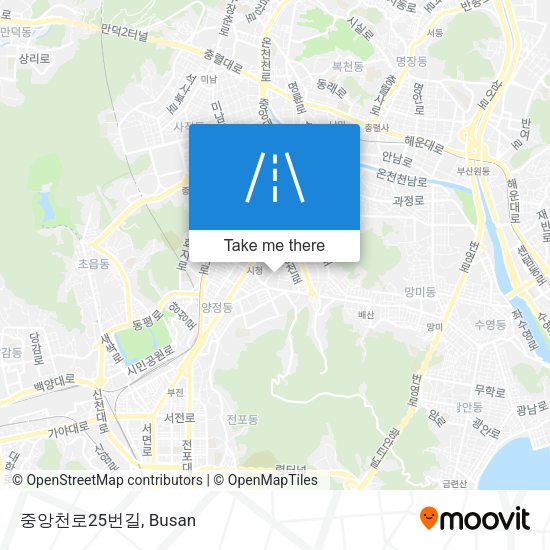 중앙천로25번길 map