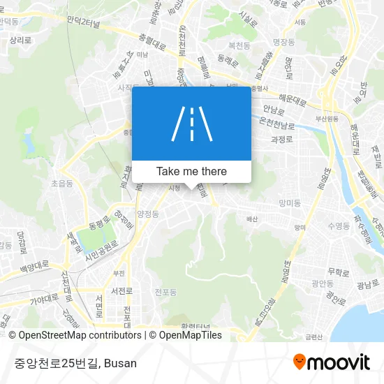 중앙천로25번길 map