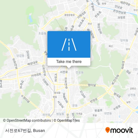 서전로67번길 map
