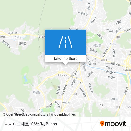 아시아드대로108번길 map