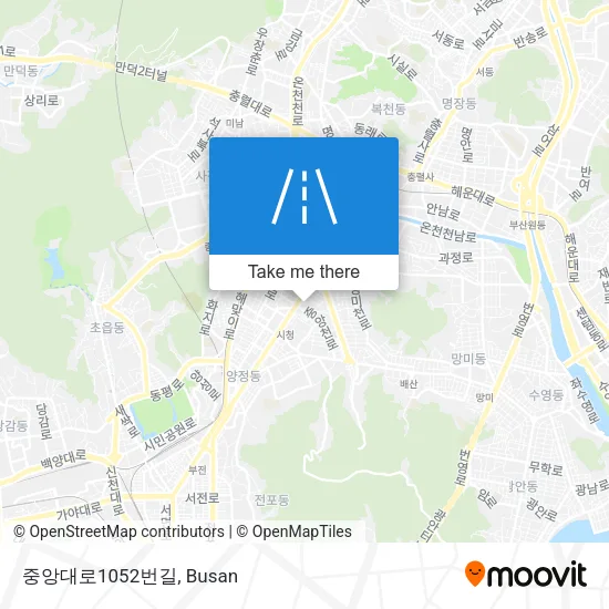중앙대로1052번길 map