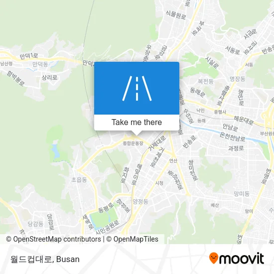 월드컵대로 map