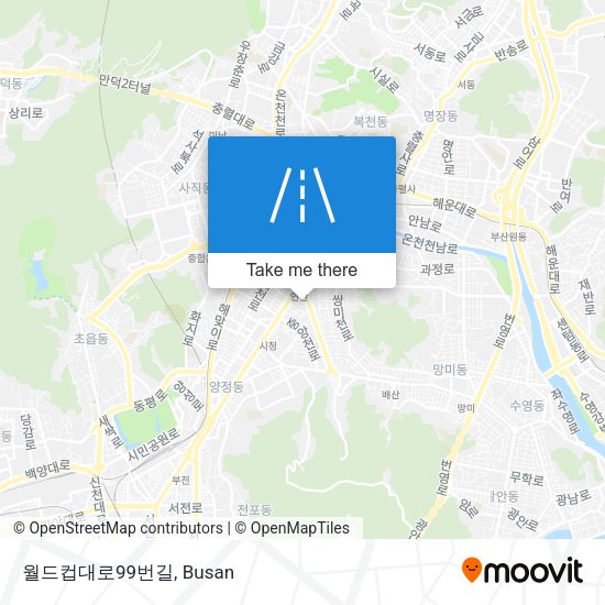 월드컵대로99번길 map