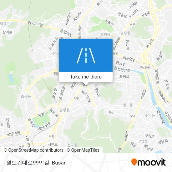 월드컵대로99번길 map