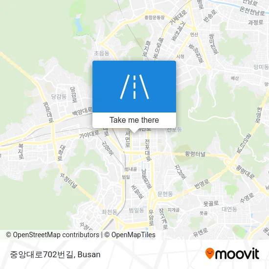 중앙대로702번길 map