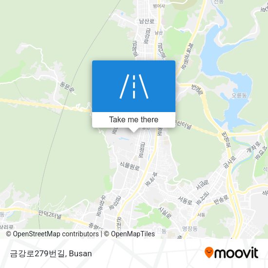 금강로279번길 map