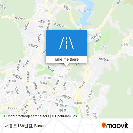 서동로186번길 map
