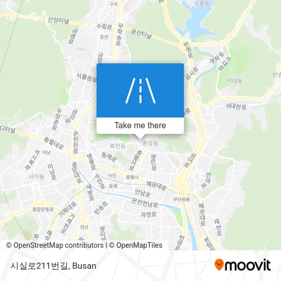 시실로211번길 map