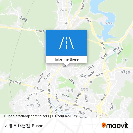 서동로14번길 map