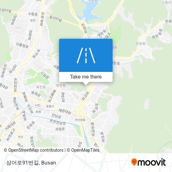 삼어로91번길 map