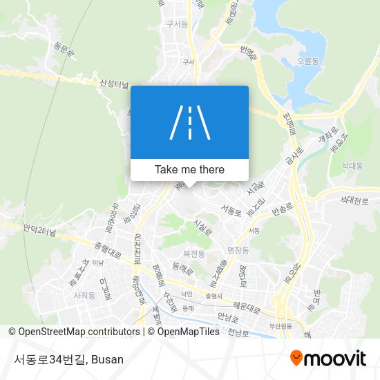 서동로34번길 map