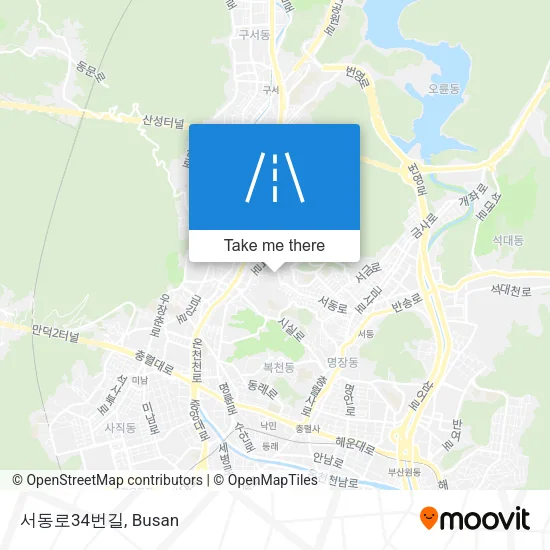 서동로34번길 map