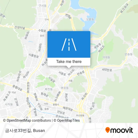 금사로33번길 map