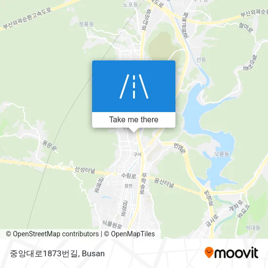 중앙대로1873번길 map