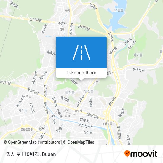 명서로110번길 map