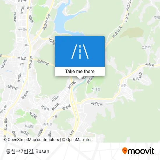 동천로7번길 map