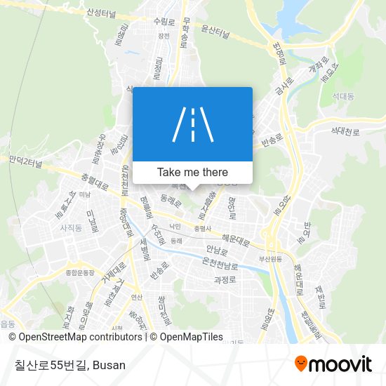칠산로55번길 map