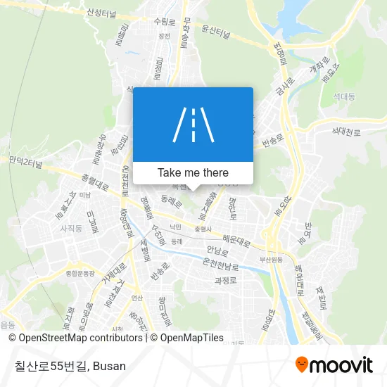 칠산로55번길 map