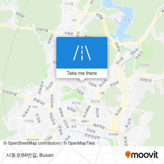 서동로84번길 map