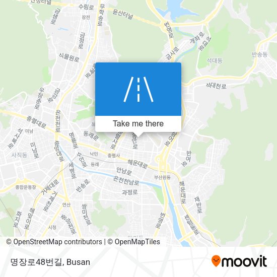 명장로48번길 map