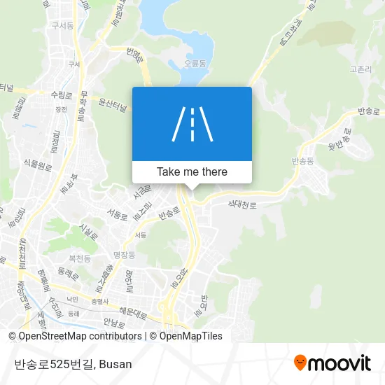 반송로525번길 map