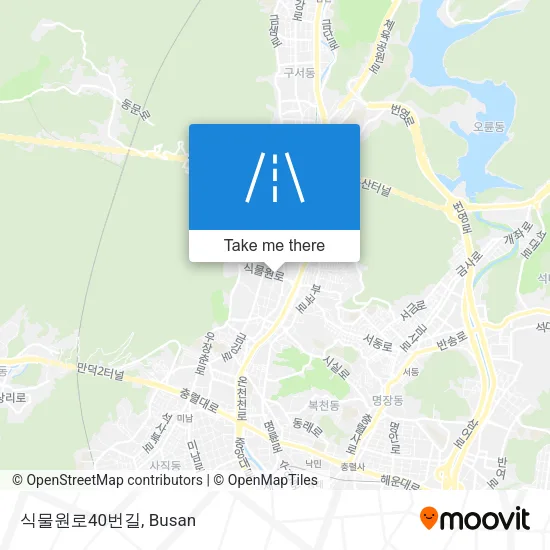 식물원로40번길 map