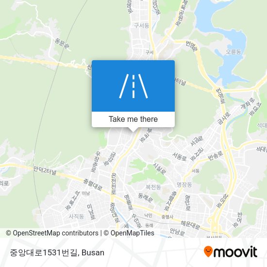 중앙대로1531번길 map