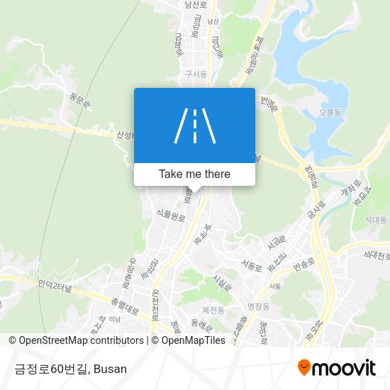 금정로60번길 map