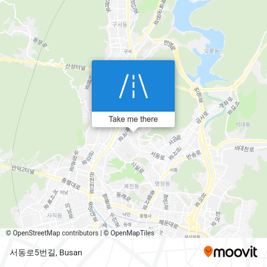 서동로5번길 map