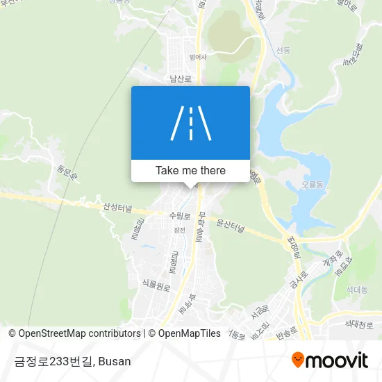금정로233번길 map