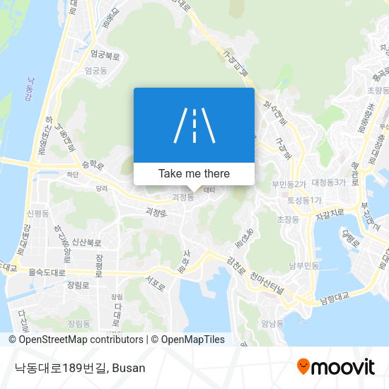낙동대로189번길 map