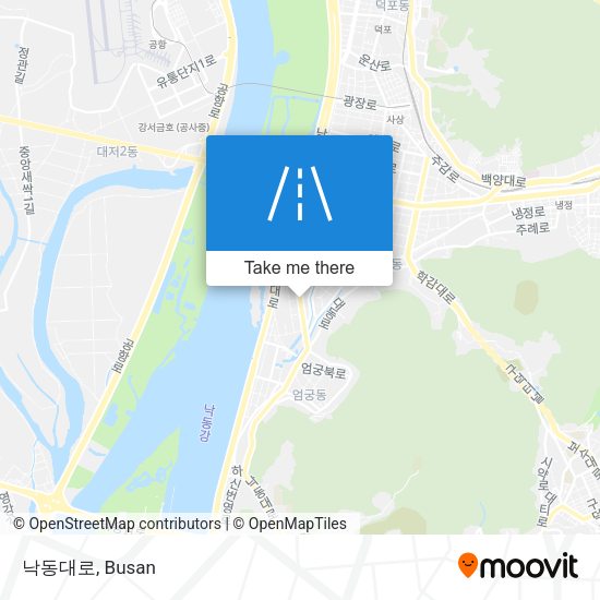 낙동대로 map