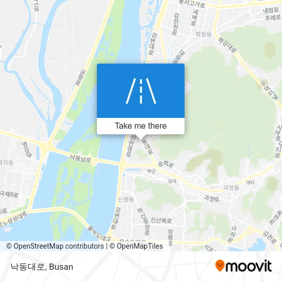 낙동대로 map