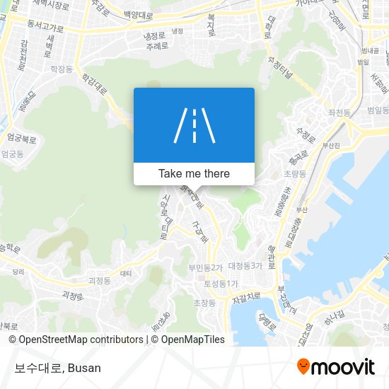 보수대로 map