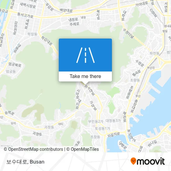 보수대로 map