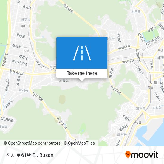 진사로61번길 map