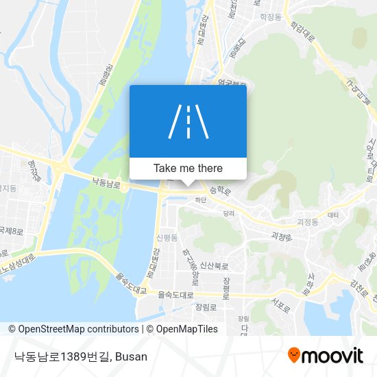 낙동남로1389번길 map