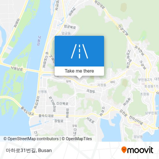 마하로31번길 map