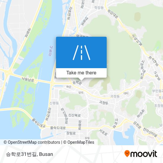 승학로31번길 map