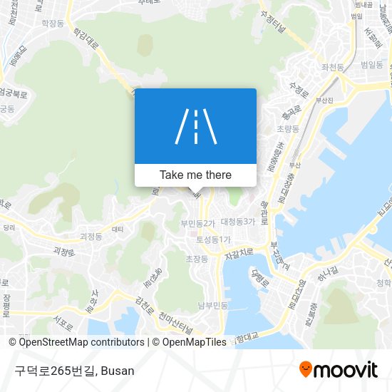 구덕로265번길 map