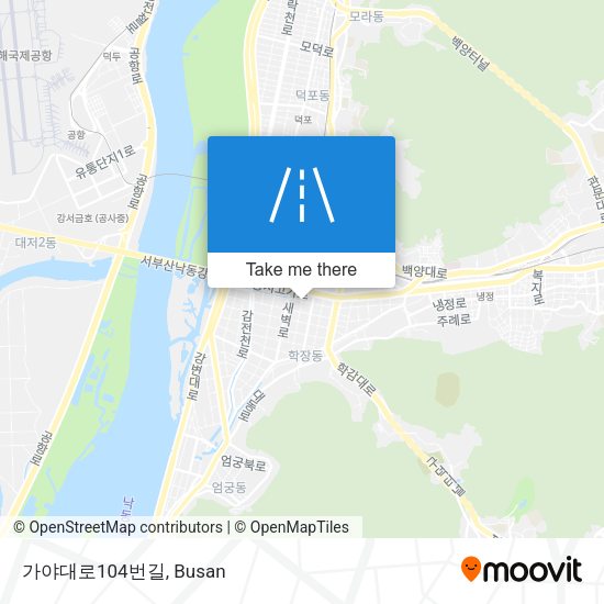가야대로104번길 map